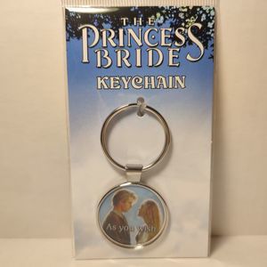 The Princess Bride As You Wish Metal Enamel Keychain Official Movie Keyring
